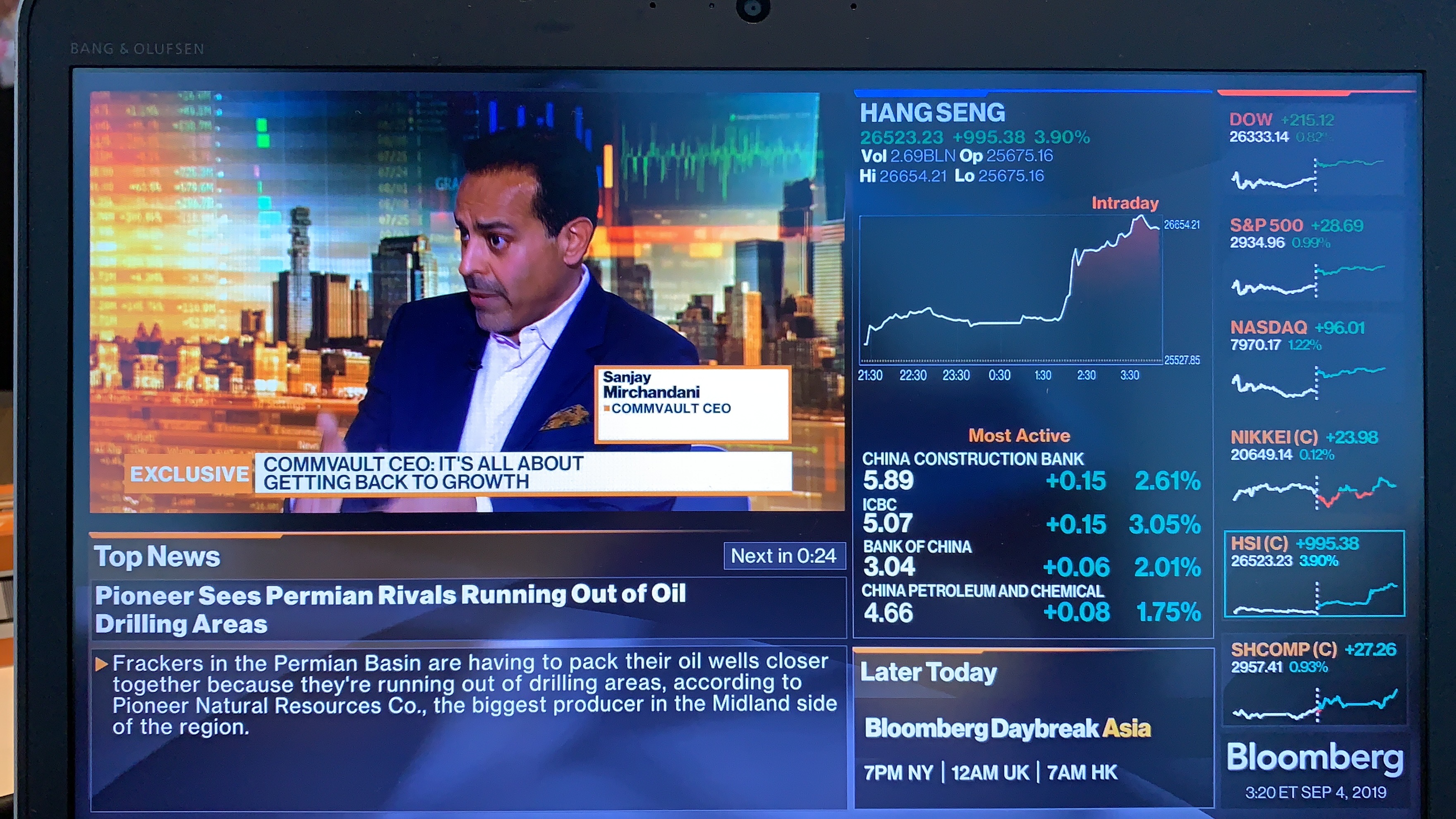 Commvault CEO featured on Bloomberg Daybreak Asia