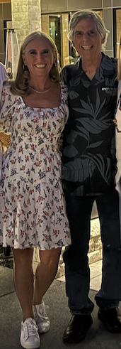 Erin and her father, Bob Nugent